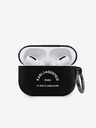 Karl Lagerfeld Rue St Guillaume Силиконов калъф за Airpods Pro Black Karl Lagerfeld