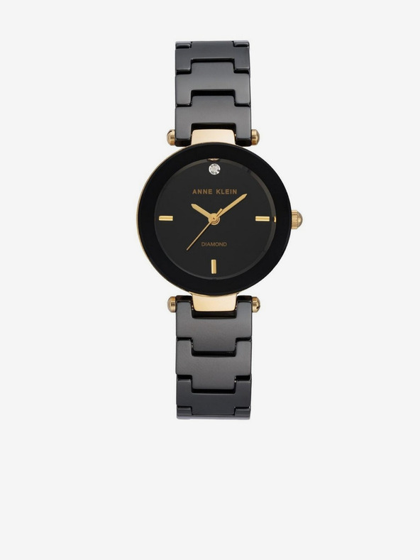 Anne Klein Черен дамски часовник Anne Klein
