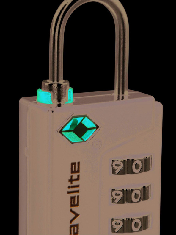 Travelite Черен TSA кодов катинар Travelite