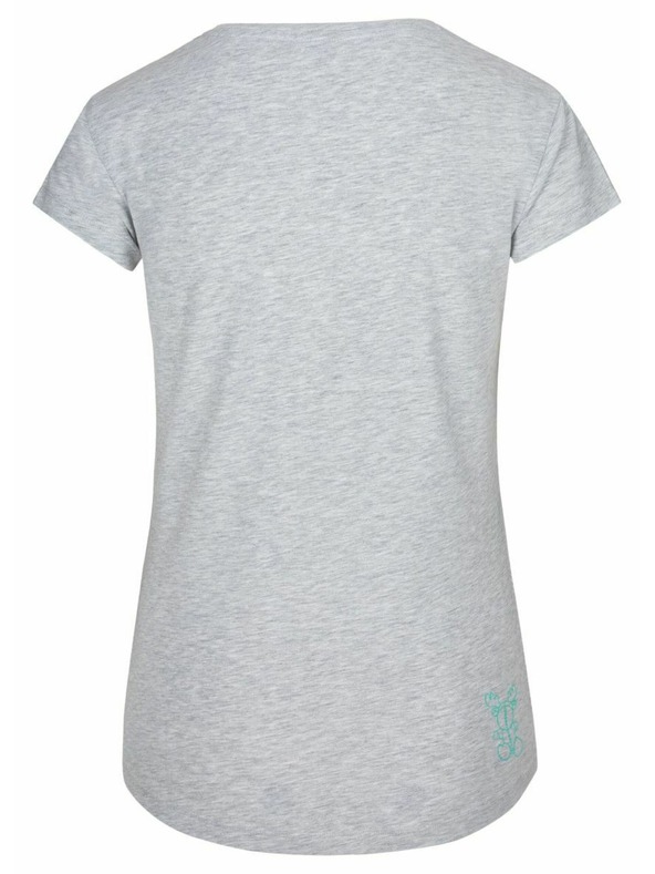 Kilpi Светлосива дамска памучна тениска Kilpi Albion