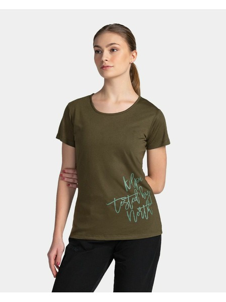 Kilpi Тъмнозелена дамска спортна тениска Kilpi Garove