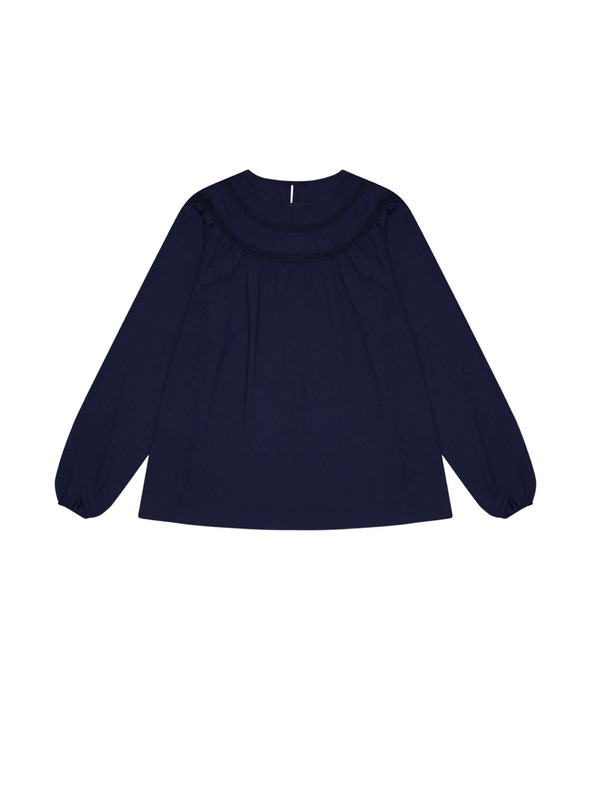 Moodo Еднотонна риза-блуза