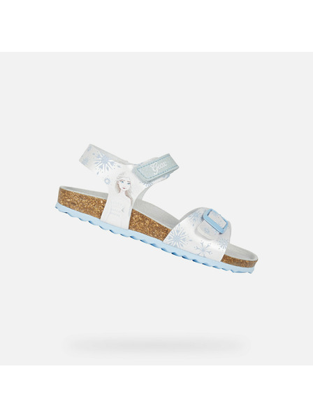 Geox Бели момичешки сандали Geox Adriel