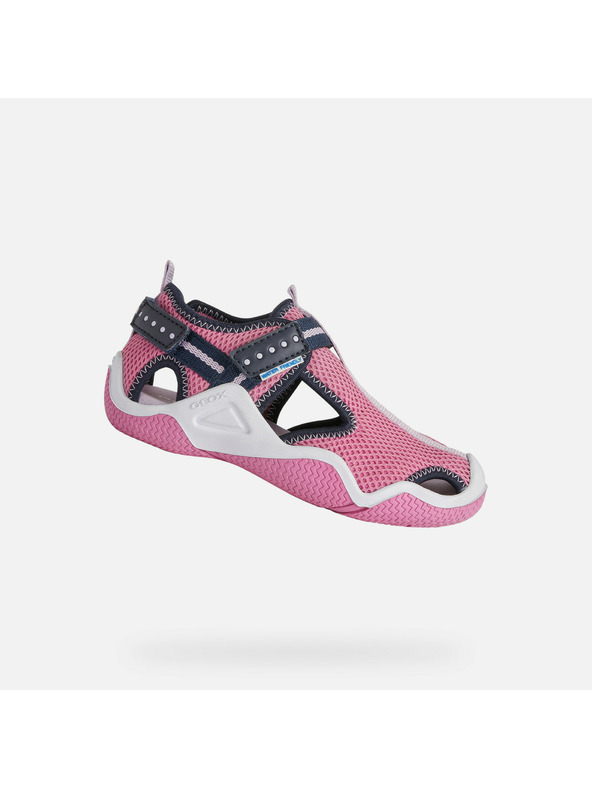 Geox Лилави момичешки сандали Geox Wader