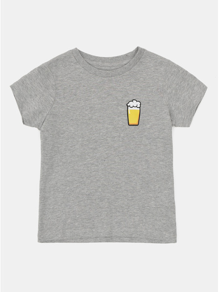 ZOOT.Original Сива детска тениска ZOOT Kids Малка бира