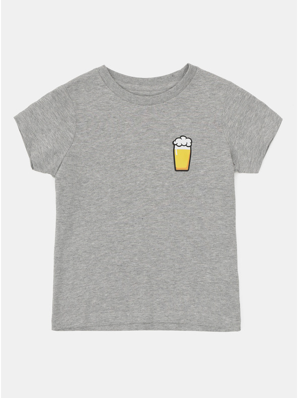 ZOOT.Original Сива детска тениска ZOOT Kids Малка бира