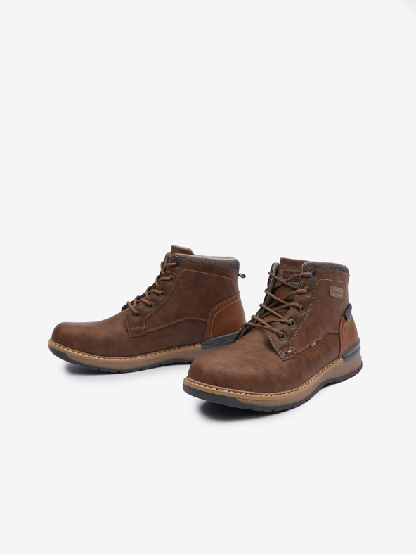 Sam 73 Кафяви мъжки зимни обувки SAM 73 Busbyr