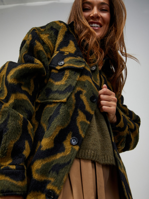 ZOOT.lab Бежов дамски скъсен панталон с връзки ZOOT.lab Alyza