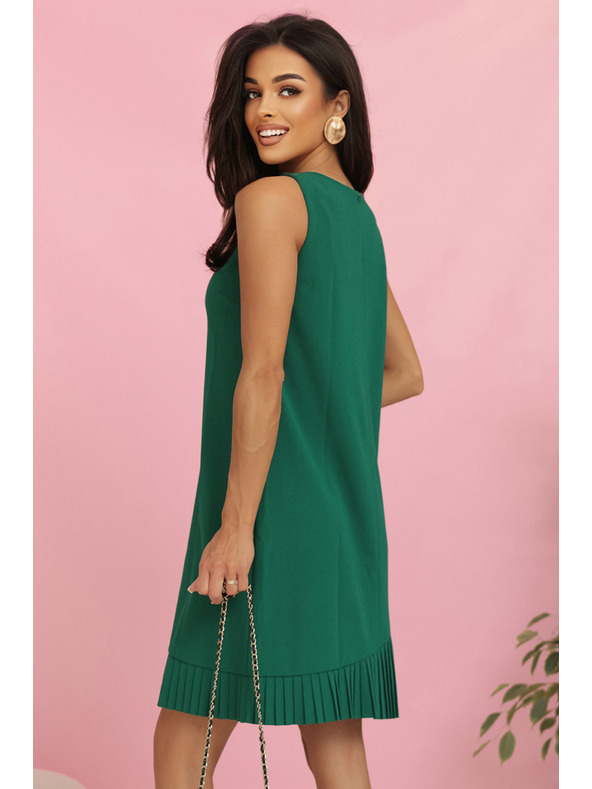 numoco Рокля KARINE с асиметрична драперия