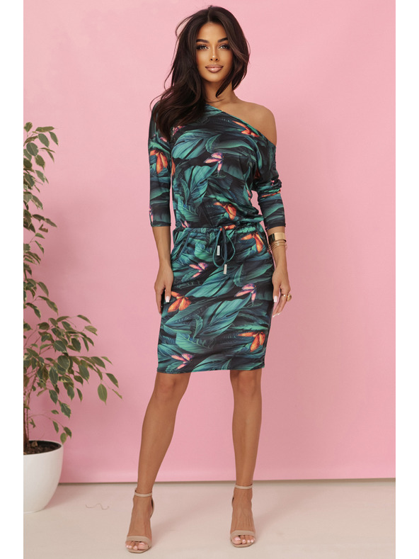 numoco Спортна рокля с джобове и връзване