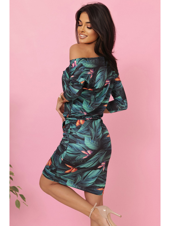 numoco Спортна рокля с джобове и връзване