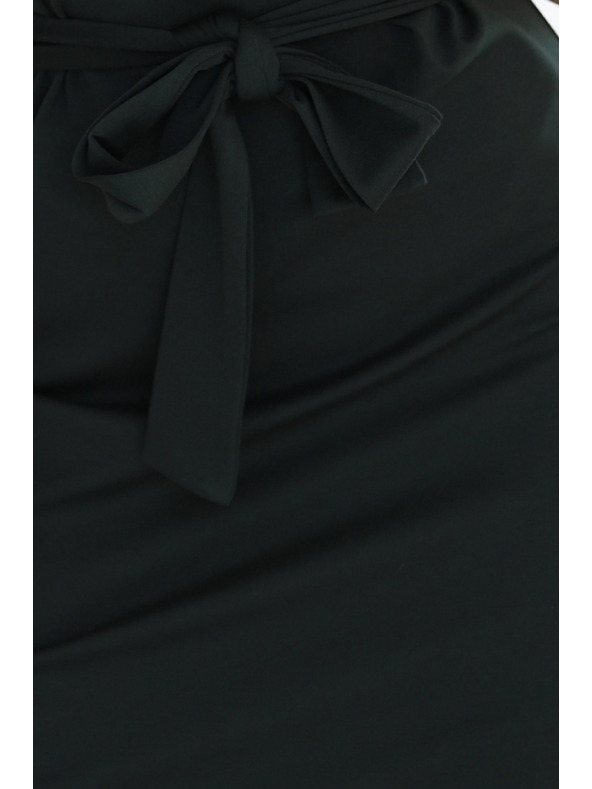 numoco ROXI рокля с асиметрична пола и колан