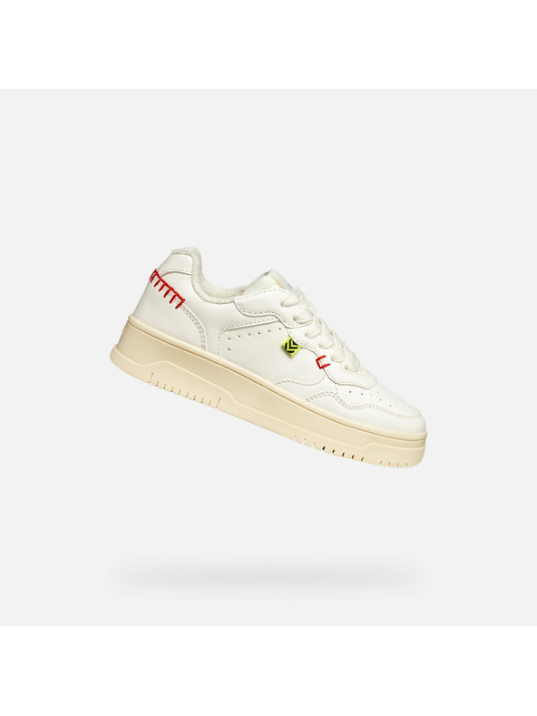 Geox Кремави детски маратонки Geox Lestrella