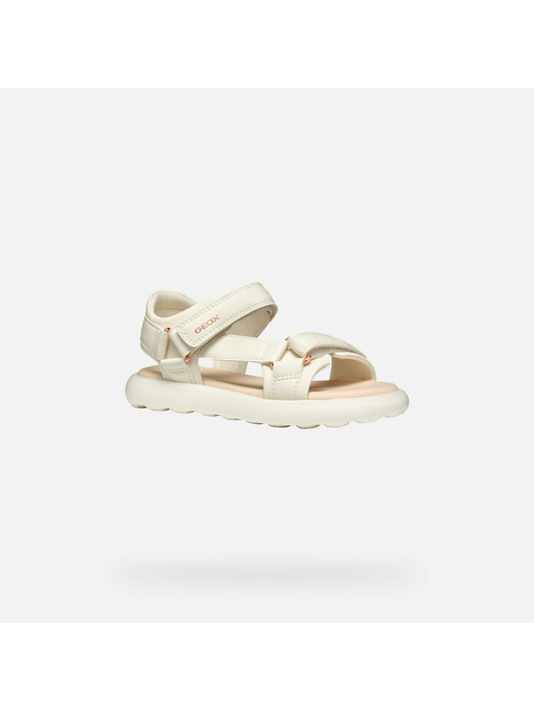 Geox Кремави момичешки сандали Geox Puffypop