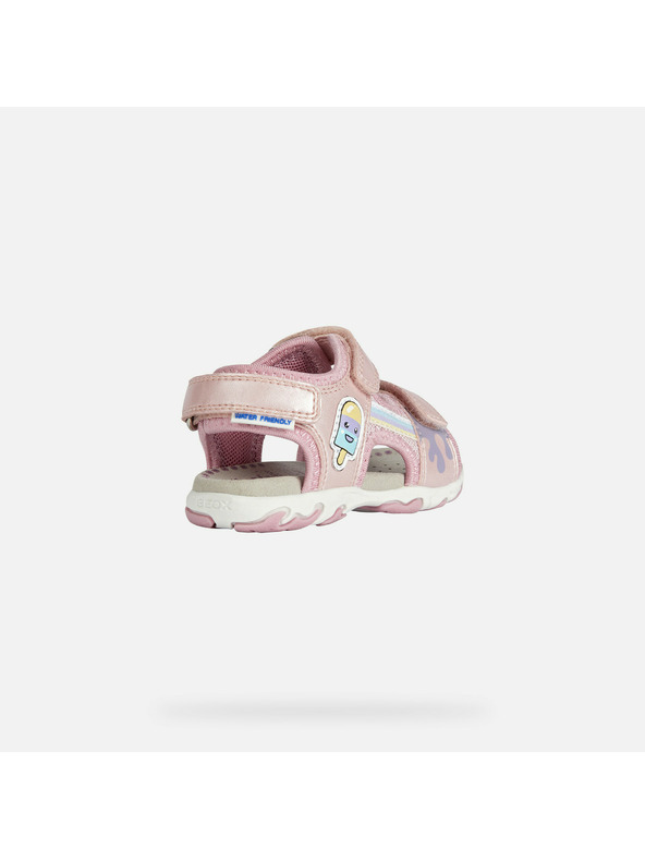 Geox Розови сандали Geox Flaffee за момичета