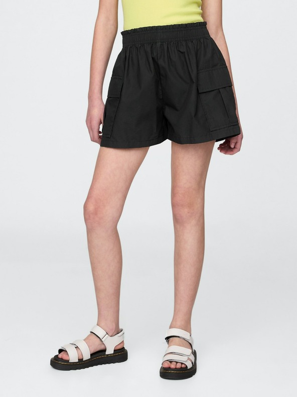 GAP Детски карго къси панталони от попелин GAP