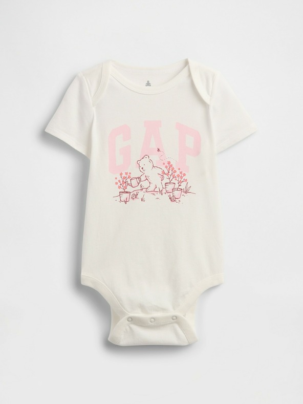 GAP Бебешко боди с логото на Gap