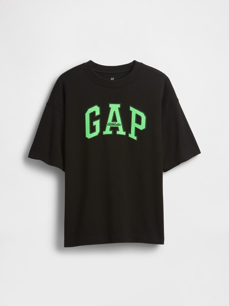 GAP Детска oversize тениска Heavyweight Athletic Logo GAP