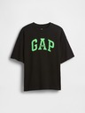 GAP Детска oversize тениска Heavyweight Athletic Logo GAP