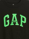 GAP Детска oversize тениска Heavyweight Athletic Logo GAP
