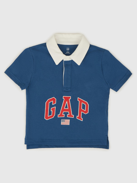 GAP Бебешка поло риза с логото на Gap