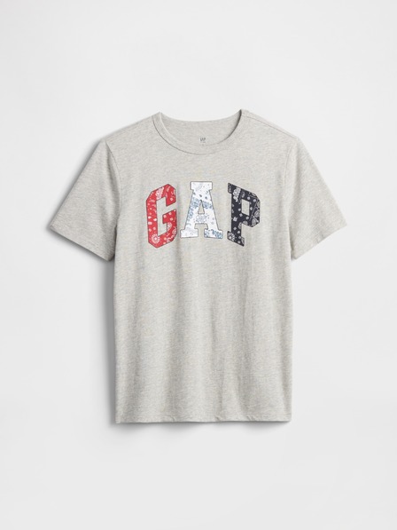 GAP Детска тениска с американско лого GAP