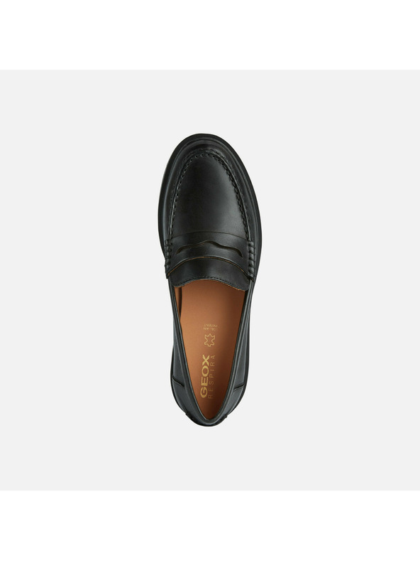 Geox Черни дамски мокасини Geox Spherica EC-1