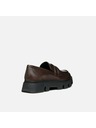 Geox Тъмнокафяви дамски мокасини Geox Vilde