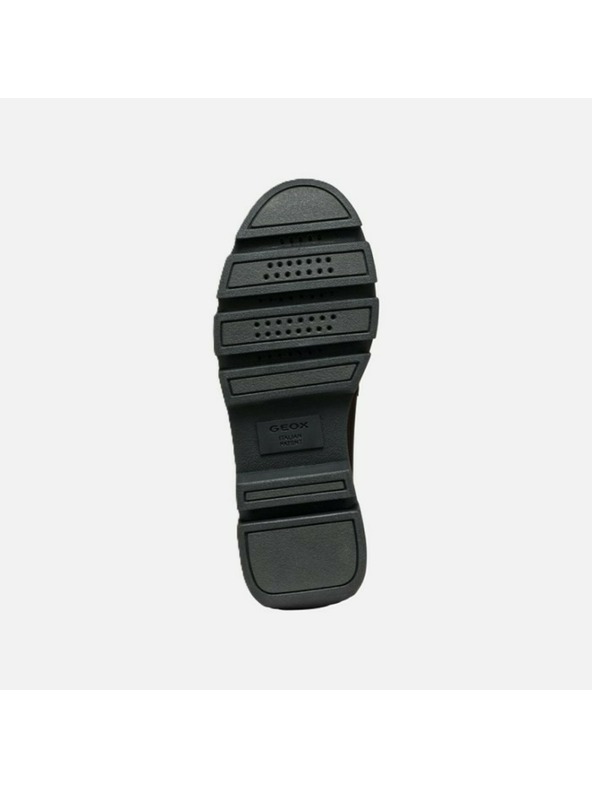 Geox Тъмнокафяви дамски мокасини Geox Vilde