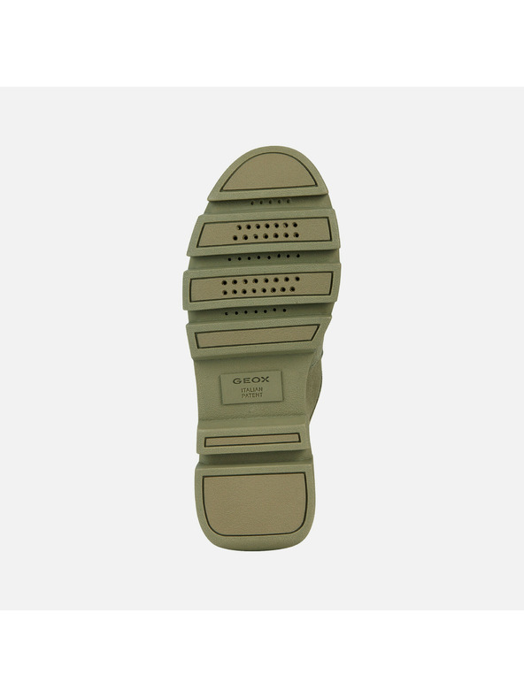 Geox Светлозелени дамски мокасини Geox Vilde