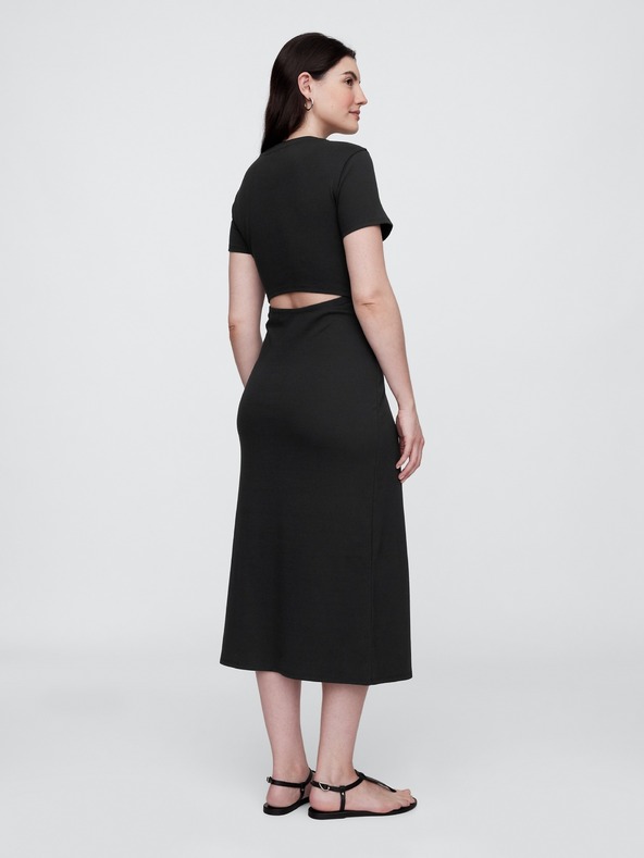 GAP Трикотажни миди рокли с прорези GAP