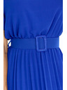 numoco Плисирана шифонена миди рокля MIA с широк колан