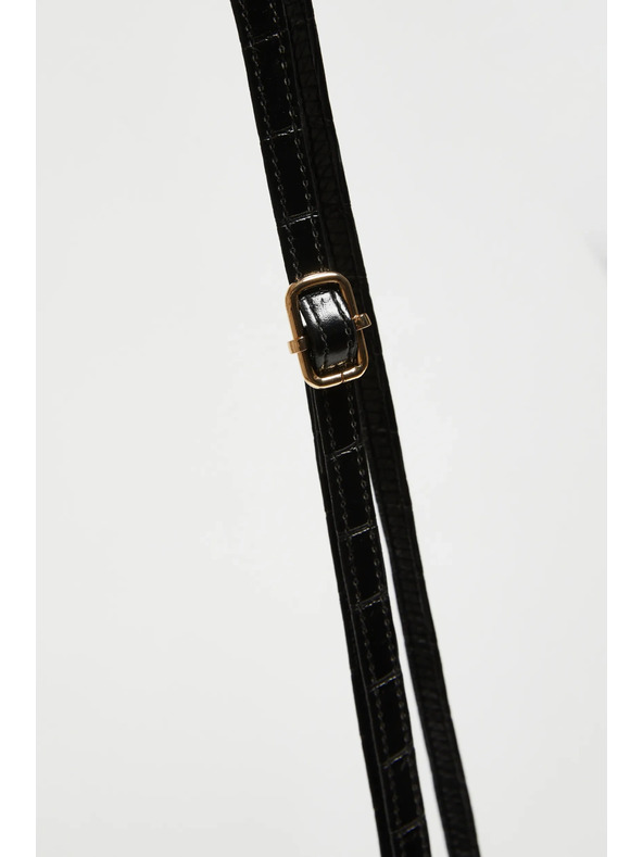 Moodo Черен калъф за телефон с презрамка