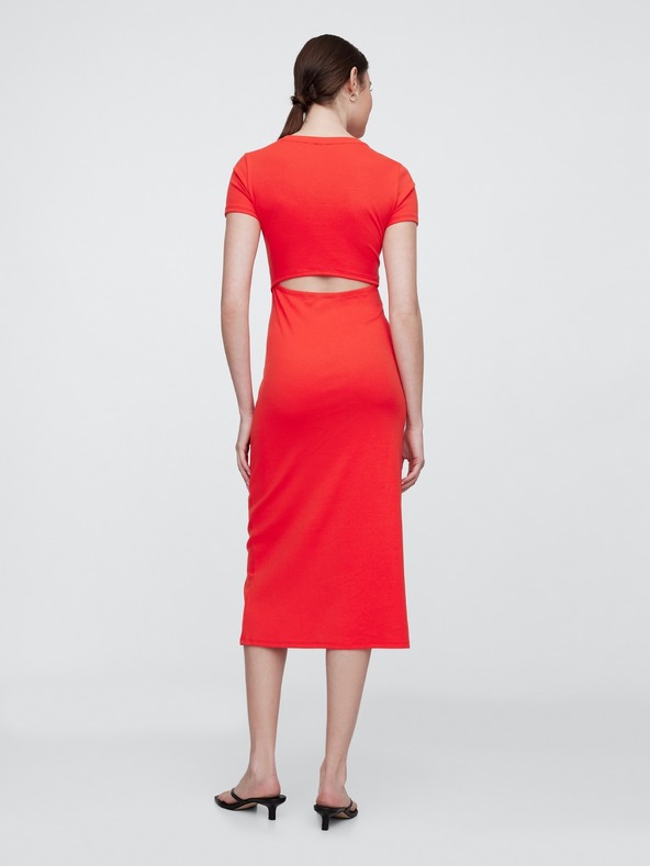 GAP Трикотажни миди рокли с прорези GAP