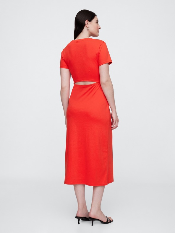 GAP Трикотажни миди рокли с прорези GAP