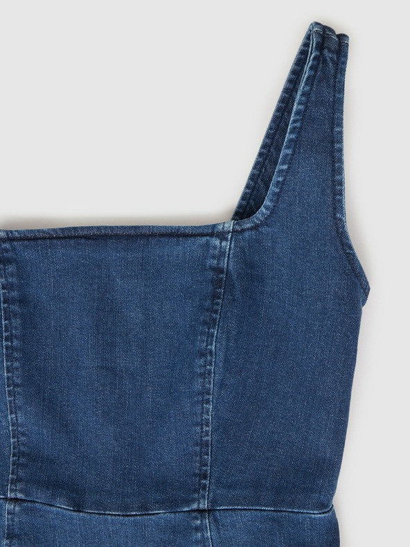 GAP Дънкова миди рокля GAP