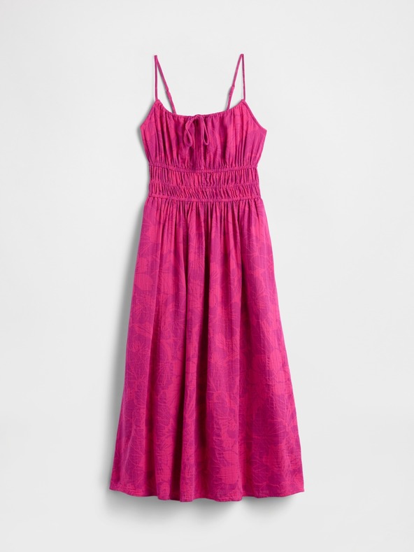 GAP Муселинови макси рокли с джобове GAP