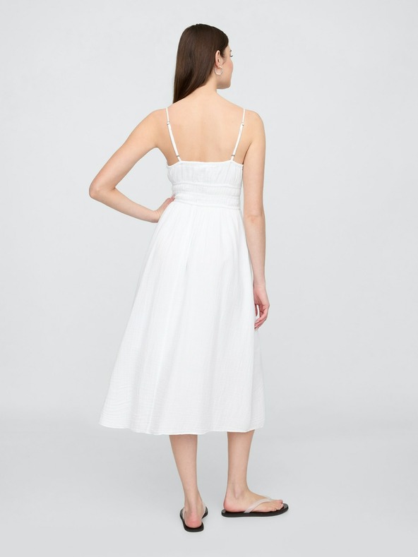 GAP Муселинови макси рокли с джобове GAP