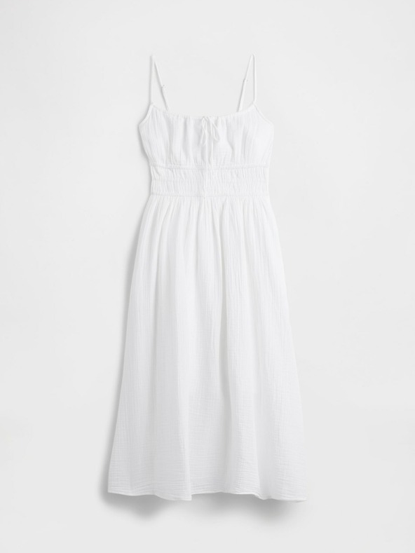 GAP Муселинови макси рокли с джобове GAP