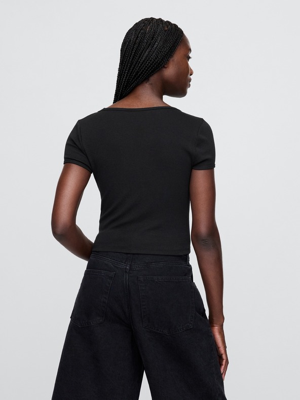 GAP Скъсена тениска Americana GAP