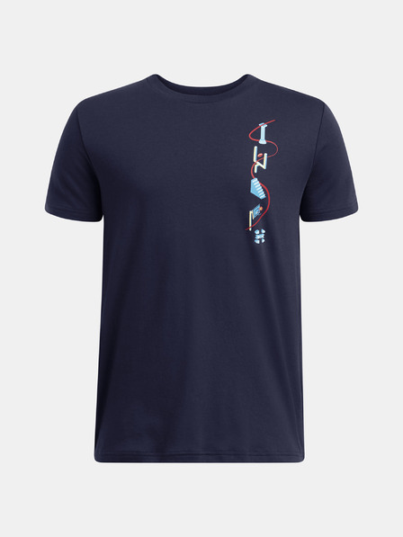 Under Armour Момчешка тениска Under Armour UA B PORTAL LOGO SS