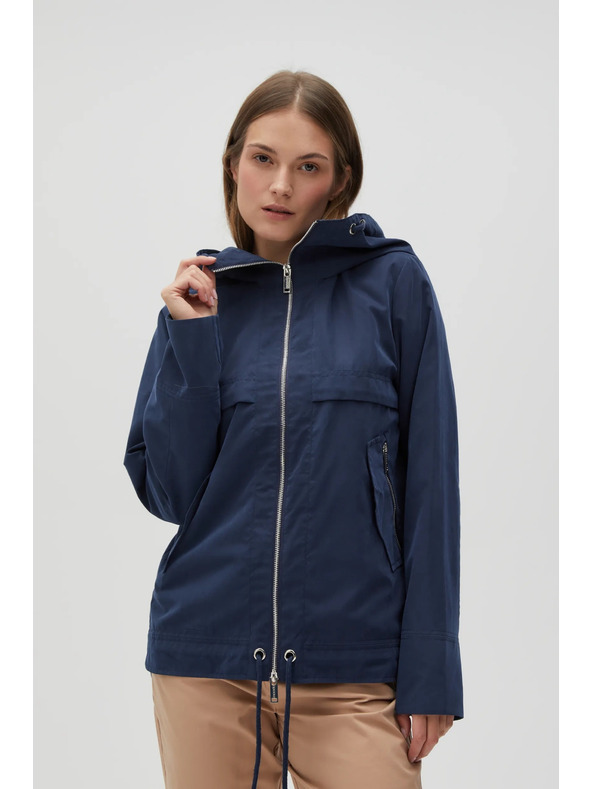 Moodo Тъмносиньо дамско яке