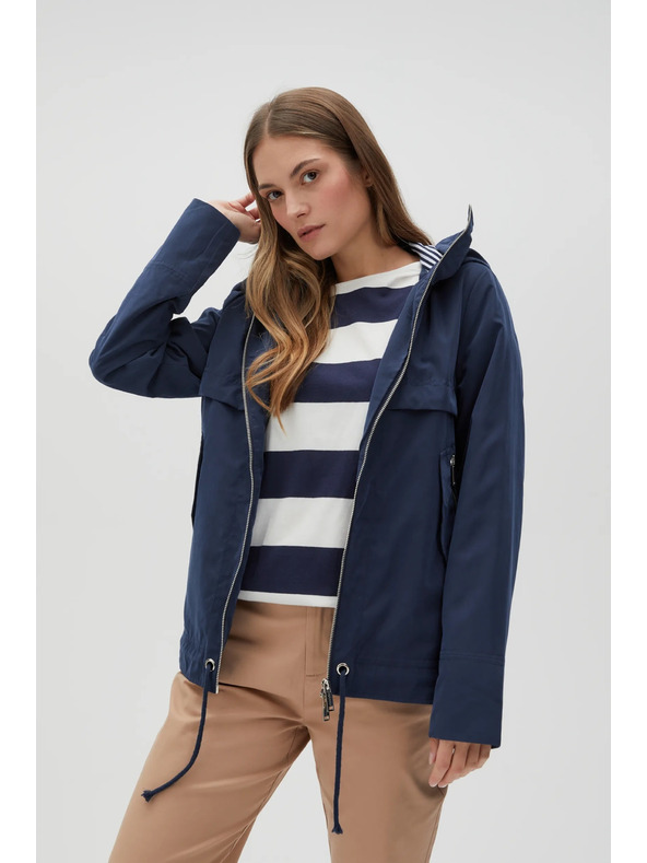 Moodo Тъмносиньо дамско яке