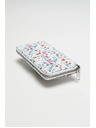 Moodo Бяла щампована портмоне