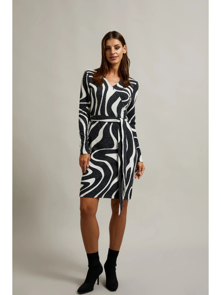 Moodo Черно-бели запретнати рокли