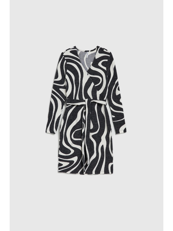 Moodo Черно-бели запретнати рокли