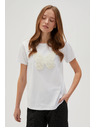 Moodo Бяла тениска с къс ръкав