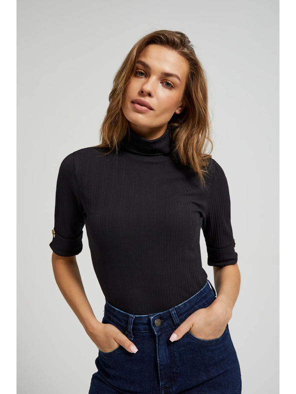 Moodo Черна дамска тениска