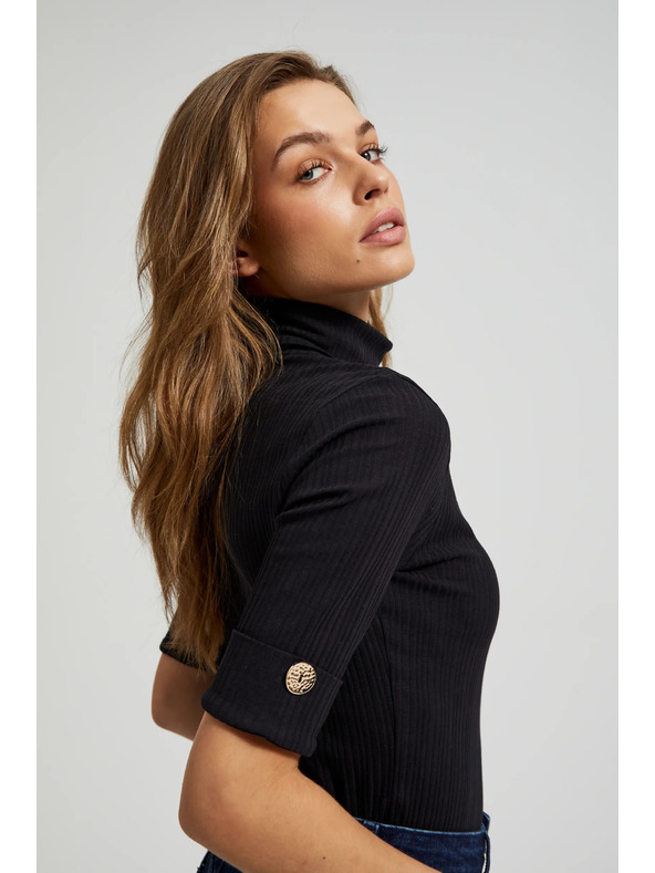 Moodo Черна дамска тениска