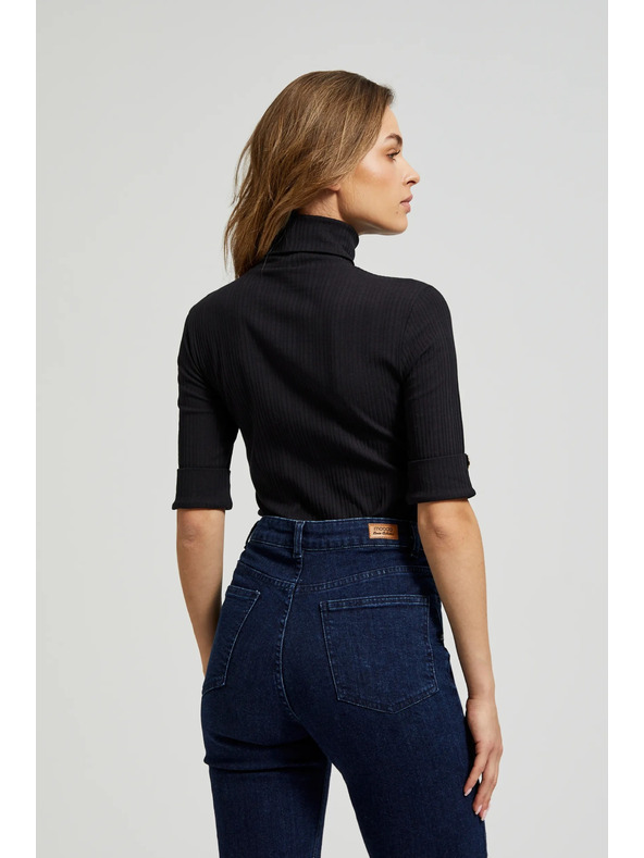 Moodo Черна дамска тениска